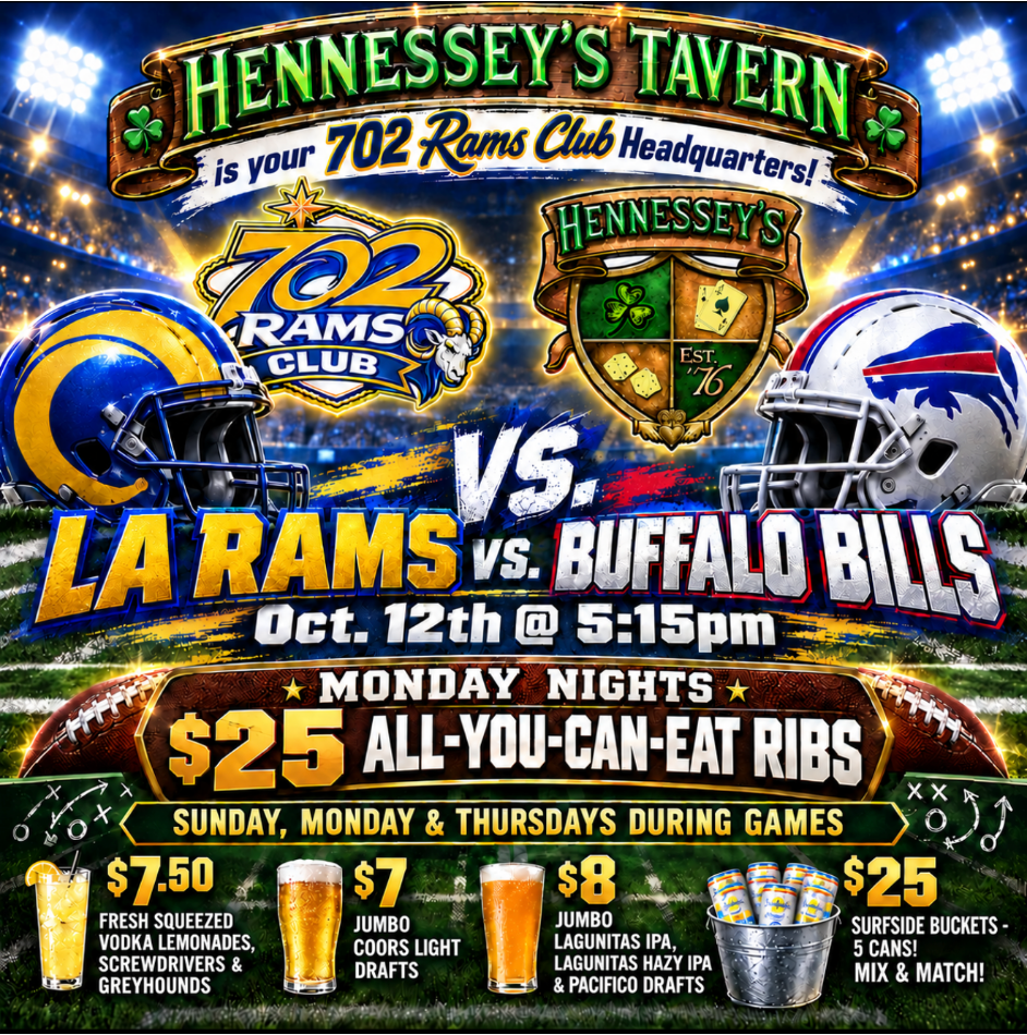 Watch Party at Hennessey's Tavern
